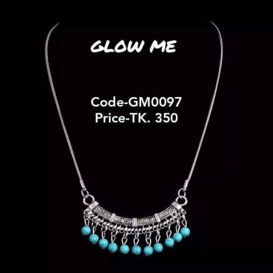 Necklace GM0097-Blue